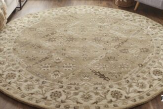 Round Wool Rugs vs. Eco-Friendly Area Rugs